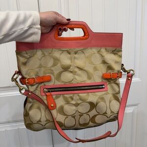 Coach Foldover Bag